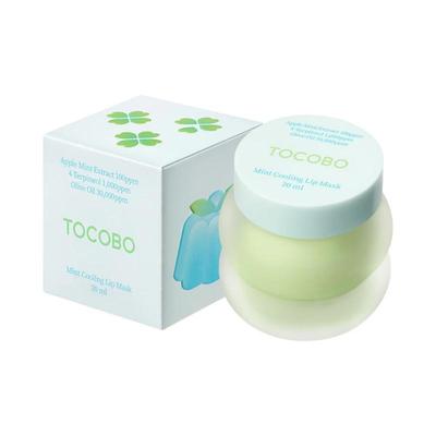 Chladicí maska na rty s mátou (20 ml) - Ledová zpevňující a zklidňující noční péče