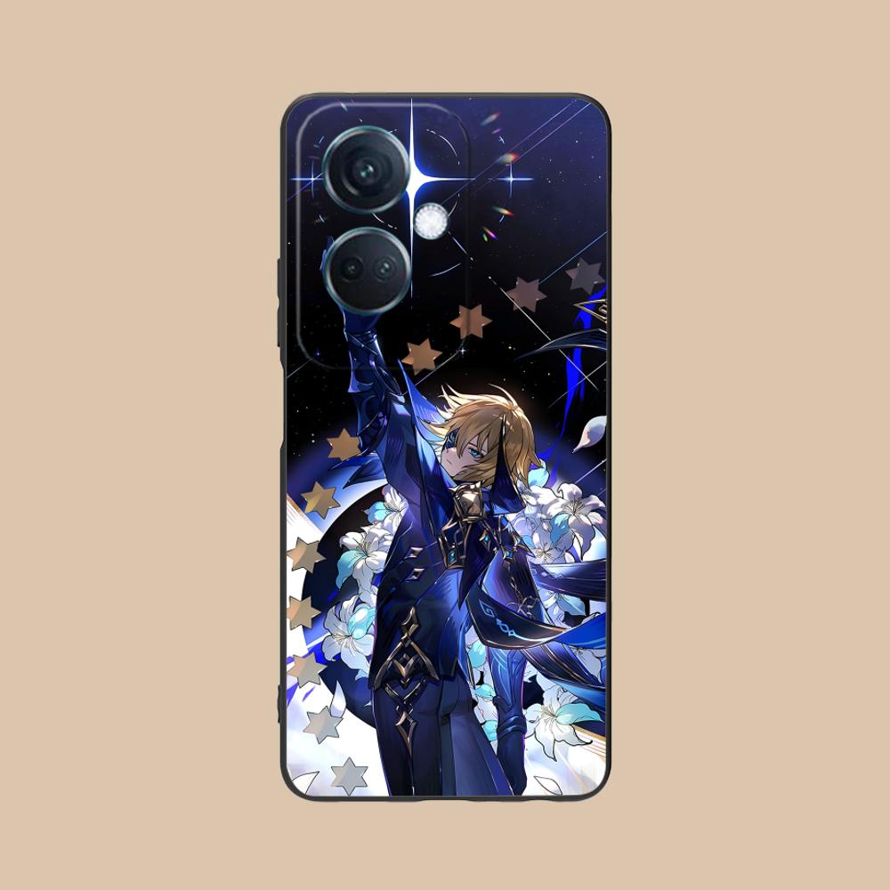 Game GI Dainsleif Phone Case for OPPO Find X9 X8 X7 X6 X5 X3 X2 Plus s Pro Ultra Lite Soft TPU Shockproof Cover