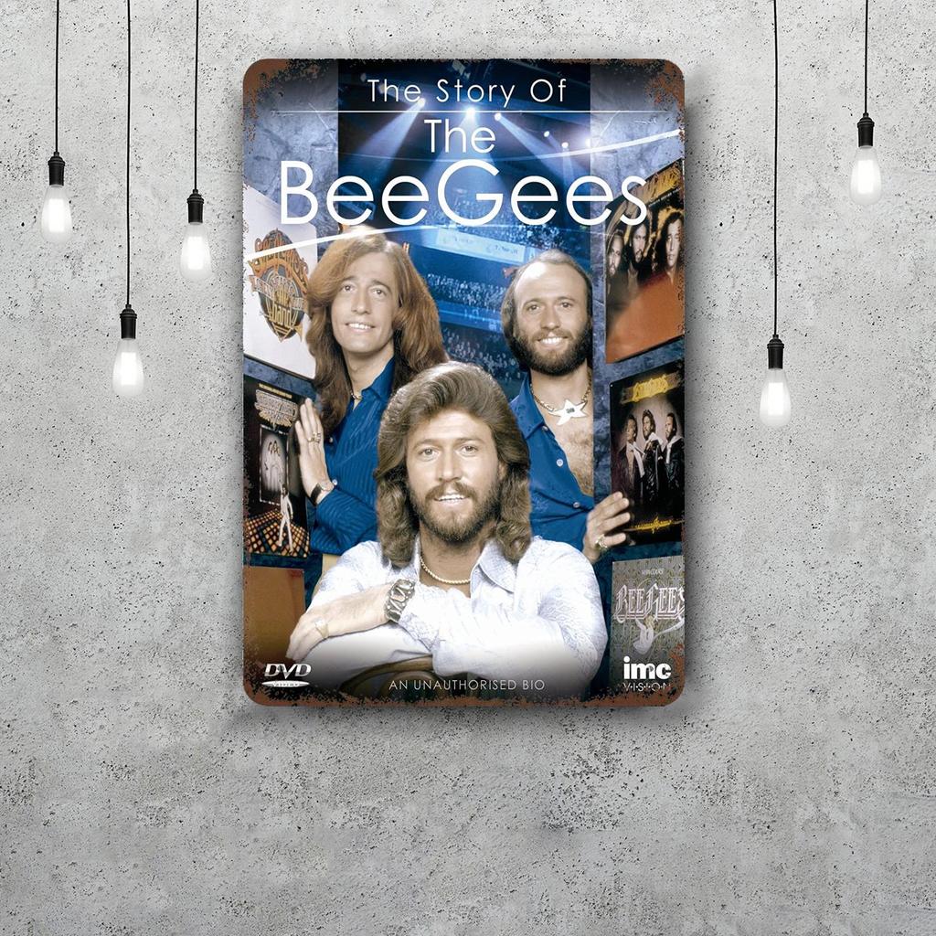 Maurice Gibb Classic Poster Rusty Metal Plaque Retro Decorative Plate Bar Man Cave Garage Club Metal Sign Wall Decoration