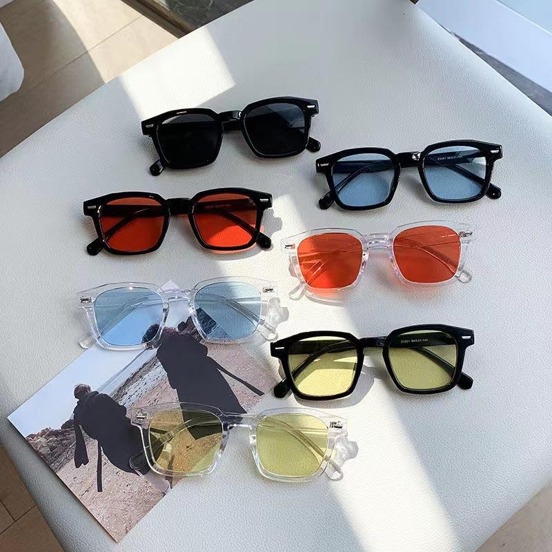 Fashion Vintage Sunglasses Unisex Rectangle Luxury Personal Design Retro Sun Glasses Female Lady Eyeglass Cat Eye Casual Goggles