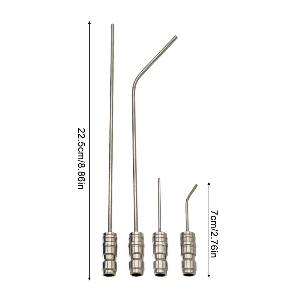 1Pcs High Pressure Washer Nozzle Set Stainless Steel Quick Connect Extension Wand for Cleaning Washing Machine Air Conditioner