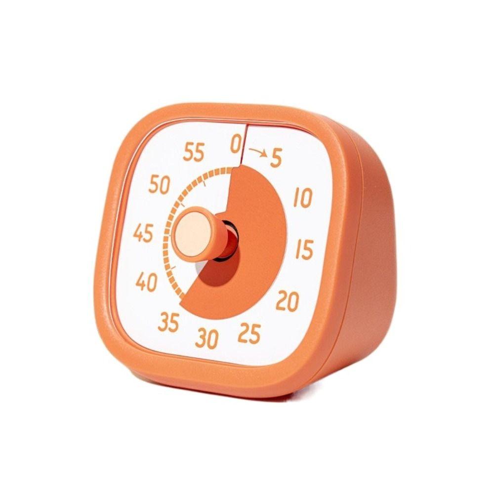 Square 60 Minutes Visual Timer Ultra Silent Kitchen Timer Countdown Timer  Reading Room