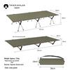 Ultra-Light Portable Aluminum Folding Camp Bed for Outdoor Camping