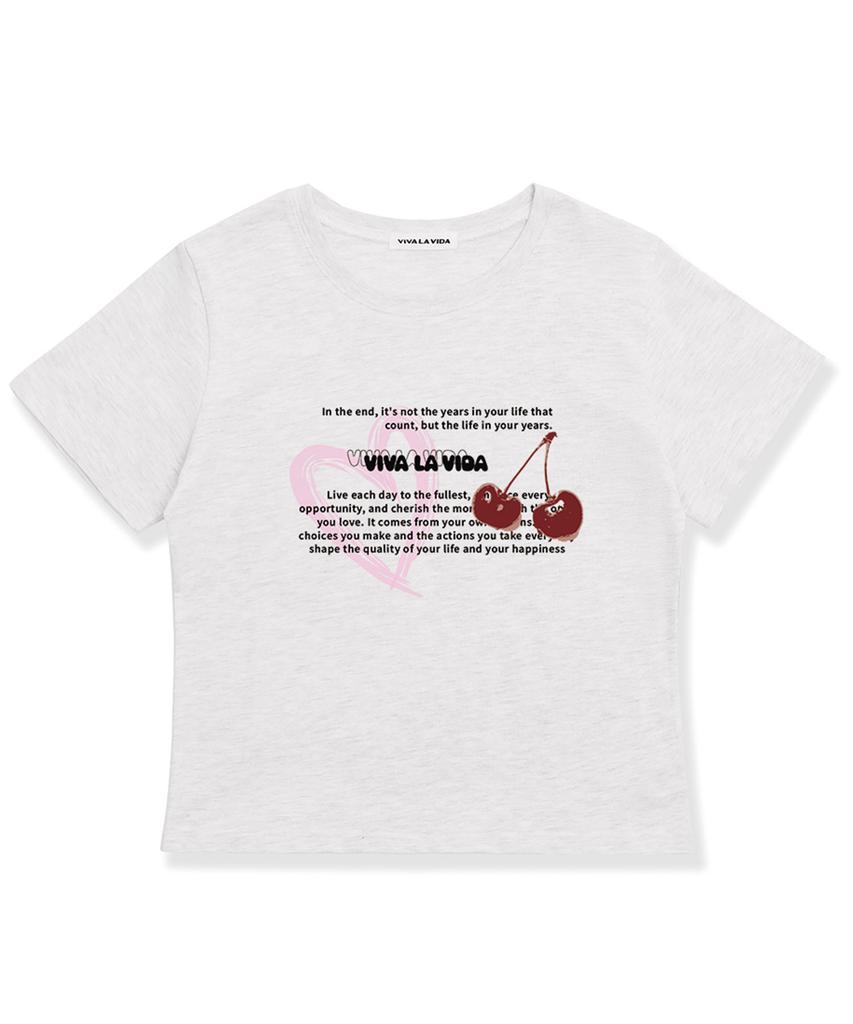 Bibalabida Merry Crop Short Sleeve T-Shirt