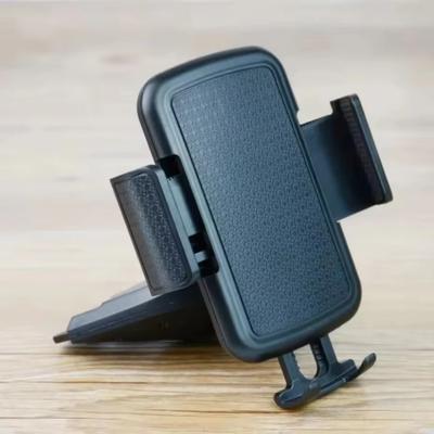 360° Rotatable Universal Car Phone Mount Stand CD Slot One-Touch Release Car Phone Holder for 4-12 Inch Mobile Phone and Tablet