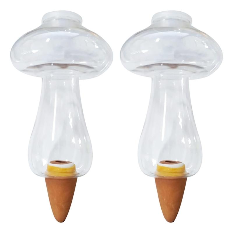 

2pcs Auto Drip Irrigation System Mushroom Automatic Watering Plant Flower Indoor Gardening Household Waterer Greenhouse 1