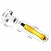 Durable Multifunctional. 2-in-1 Power Lever Multi Angle Flexibility Three Directions Wrench Handle Break Bar