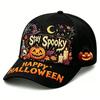 D Hot Sale Halloween Garden Morning Wear Baseball Cap Digital Printing Festival Celebration Pumpkin Cap