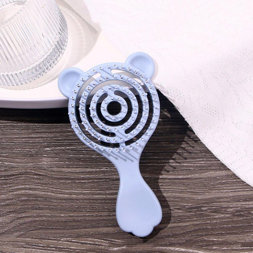 

Инструменты для укладки Массажная расческа Расческа для укладки на влажные и сухие волосы Портативная расческа с полыми ребрами синий