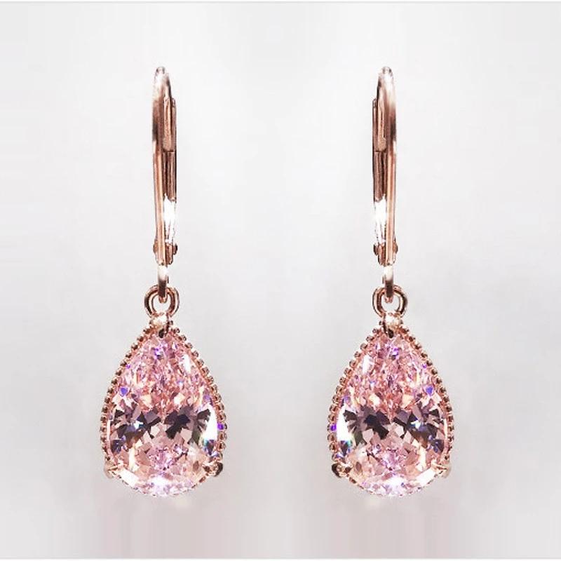 CC Stud Earrings for Women Ladies 925 Silver Needle Fine Jewelry Hot Cubic Zircon Ear Brincos Wholesale Accessories