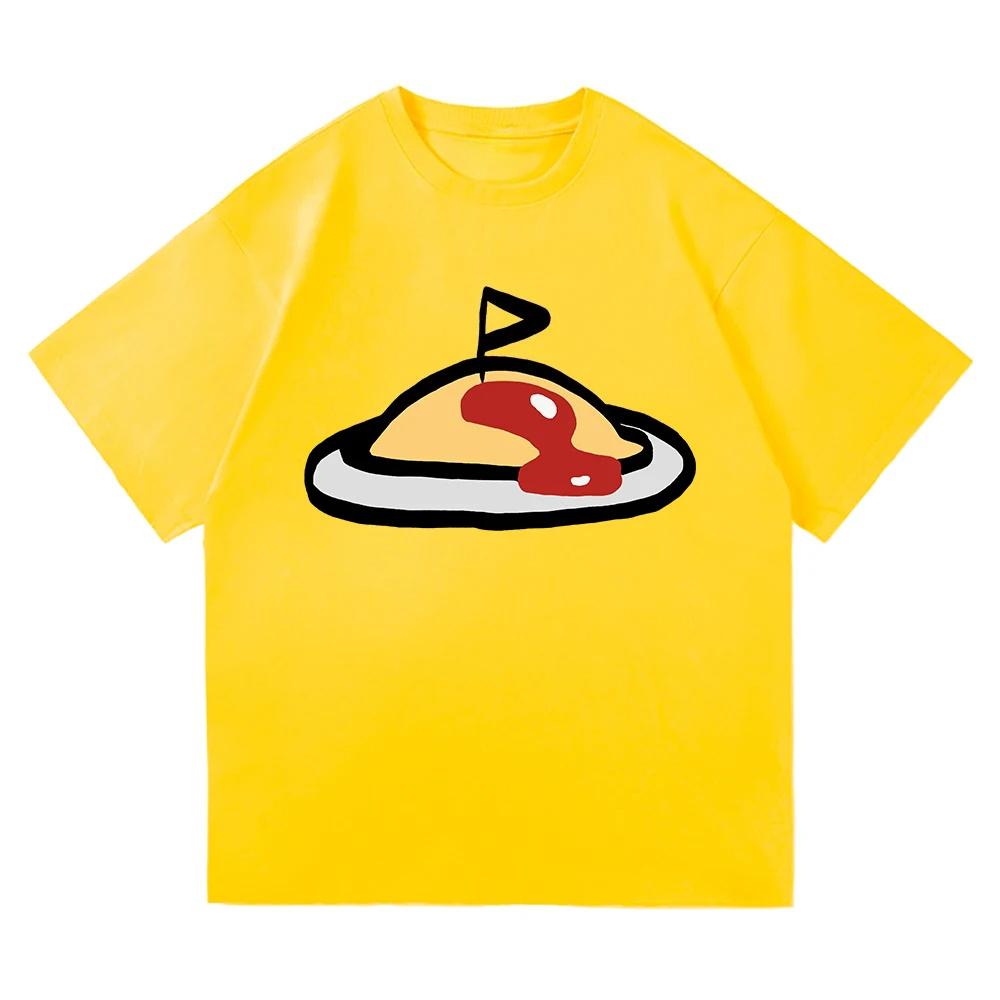 Delicious in Dungeon Meshi Izutsumi Egg Fried Rice TShirt Menwomen Clothing Halloween Harajuku High Quality Tops Cotton TShirts