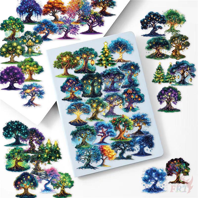 50Pcs/Set Magic Tree Series 01 PET Stickers Waterproof DIY Fashion Doodle Decals Stickers