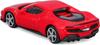 Bburago Ferrari scale diecast model car FERRARI 296 GTB 1/43 (red) [Used]