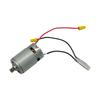 Chainsaw Repair Replacement Motor 21V 550 Type With 14-Tooth Drive Gear, Wire Connector And Metal Housing Build
