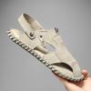 Mode2024 Sommer Lochlederschuhe Herren Freizeitsandalen Atmungsaktive Lochschuhe Sandalen Herren Handgefertigte Schuhe Sandalen Große Größe 38-46