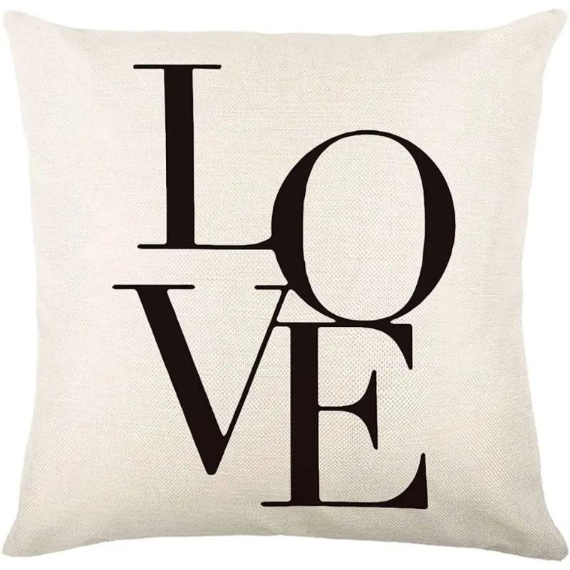 Чехол на подушку из льна Панда для автомобиля гостиной дивана спальни домашнего декора 40x40 45x45 50x50 60x60 Наволочка 400mm400mm 1598₽