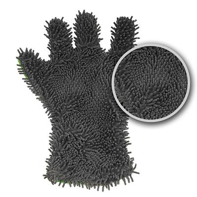 1 stk Vandtæt Vaskehandske Premium Mikrofiber Vaskehandske Auto Bilvask Blød Ridsefri Til Bilvask Multifunktionel Tyk Rengøringshandske