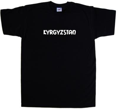 Kyrgyzstan Text T-Shirt