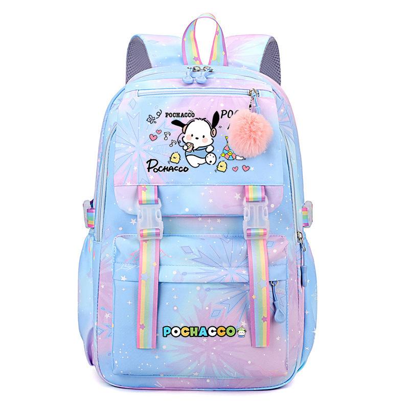 Pochaco Pacha Dog Cartoon Cute Backpack Sweet School Style Schoolbag