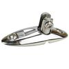NEW Quick Release Deck Hinge Mount Bimini Top Hardware Fit for Marine Boat RV 316 Stainless Steel Silver