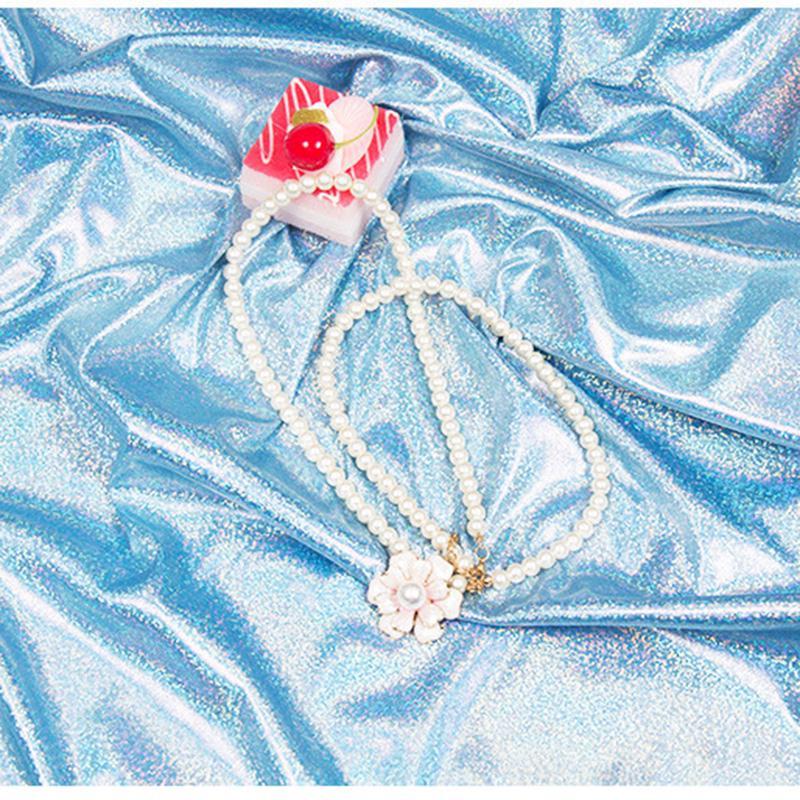 Fantasy Symphony Background Fabrics Shiny Color Wedding Party Stage Decoration Fabric Photography Supplies