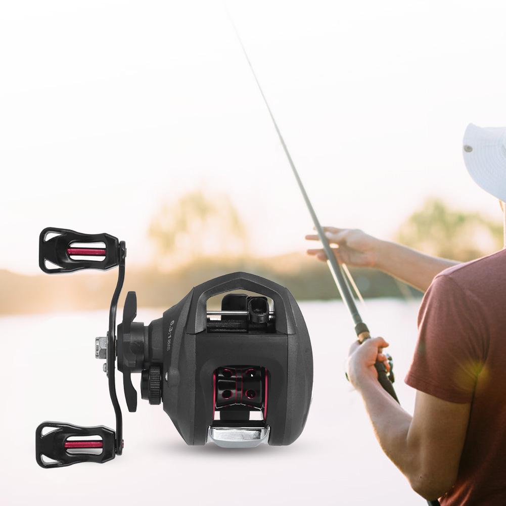 Spinning Fishing Reel Carbon Fiber Fish Bait Casting Reel Fishing Tool AccessoryRS100L (Left Hand)