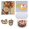 Golden Decorative Serving Trays Elegant Snack Plates Fruit Dishes Retro Metal Dessert Trays Wooden Nut Platters Cake Home Decor