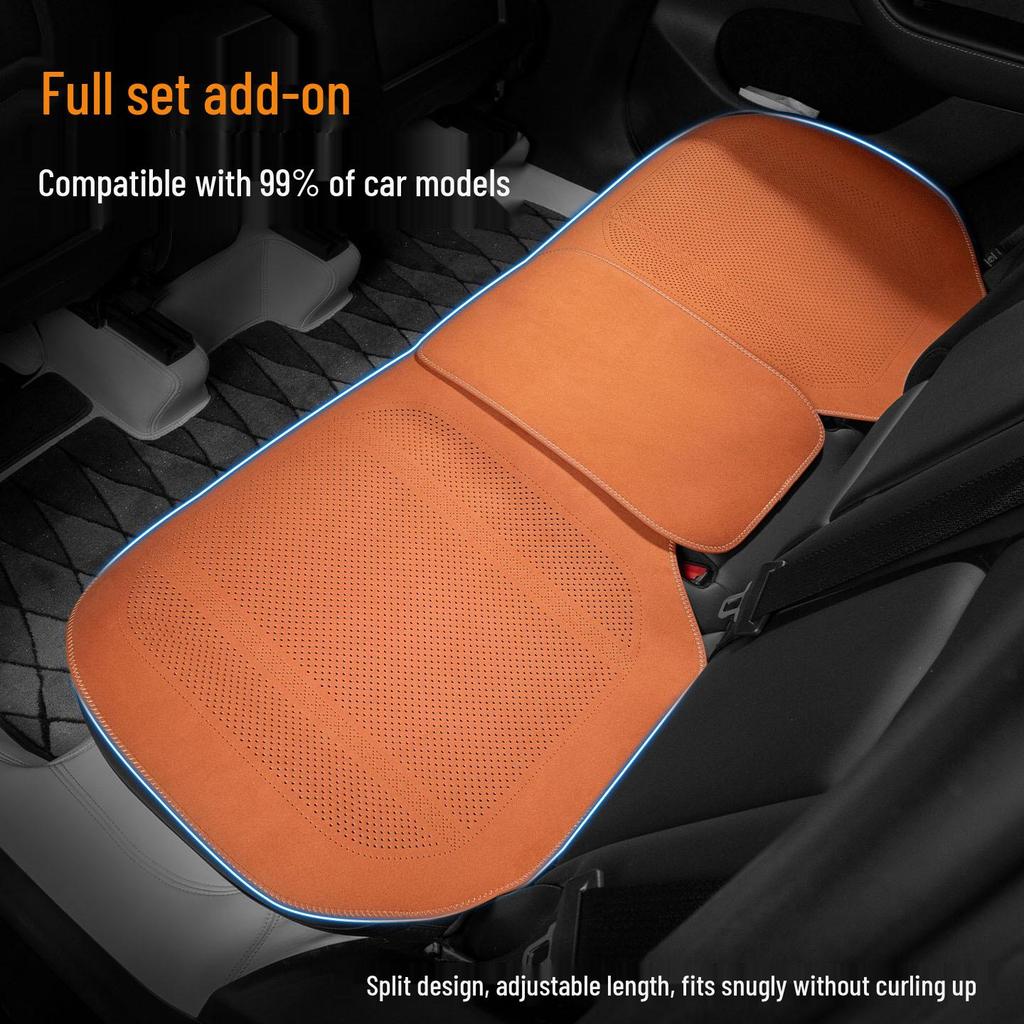 Geely Universal Breathable Car Seat Cushion - Four Seasons, Single Piece, Front & Rear Cover
