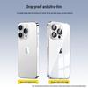 PISEN Transparent iPhone Case with Integrated Lens Protector