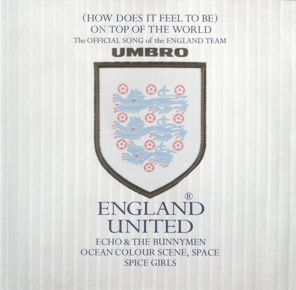 

CD ENGLAND UNITED - On Top of the World LONCD414 London Records 1998 UK Rock Used