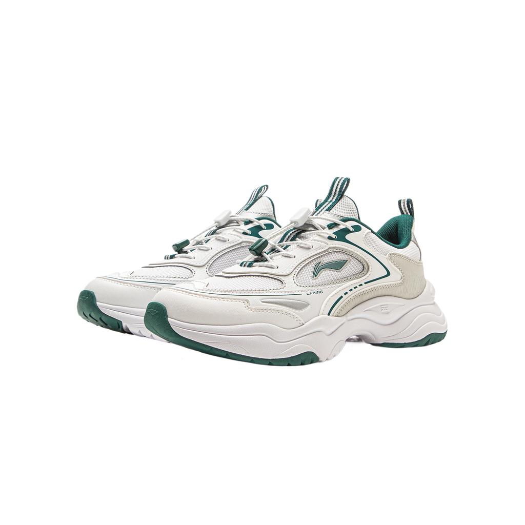 Li Ning Kids Sports Lifestyle Synthetic Leather Fabric Comfortable Fashion Versatile Casual Shoes Kids Casual Shoes YKCV074-15