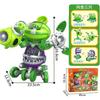Plants vs. Zombies Boss Robot Melon-pult Chomper Action Figure Model Set PVC Deformation Doll Toys for Gift
