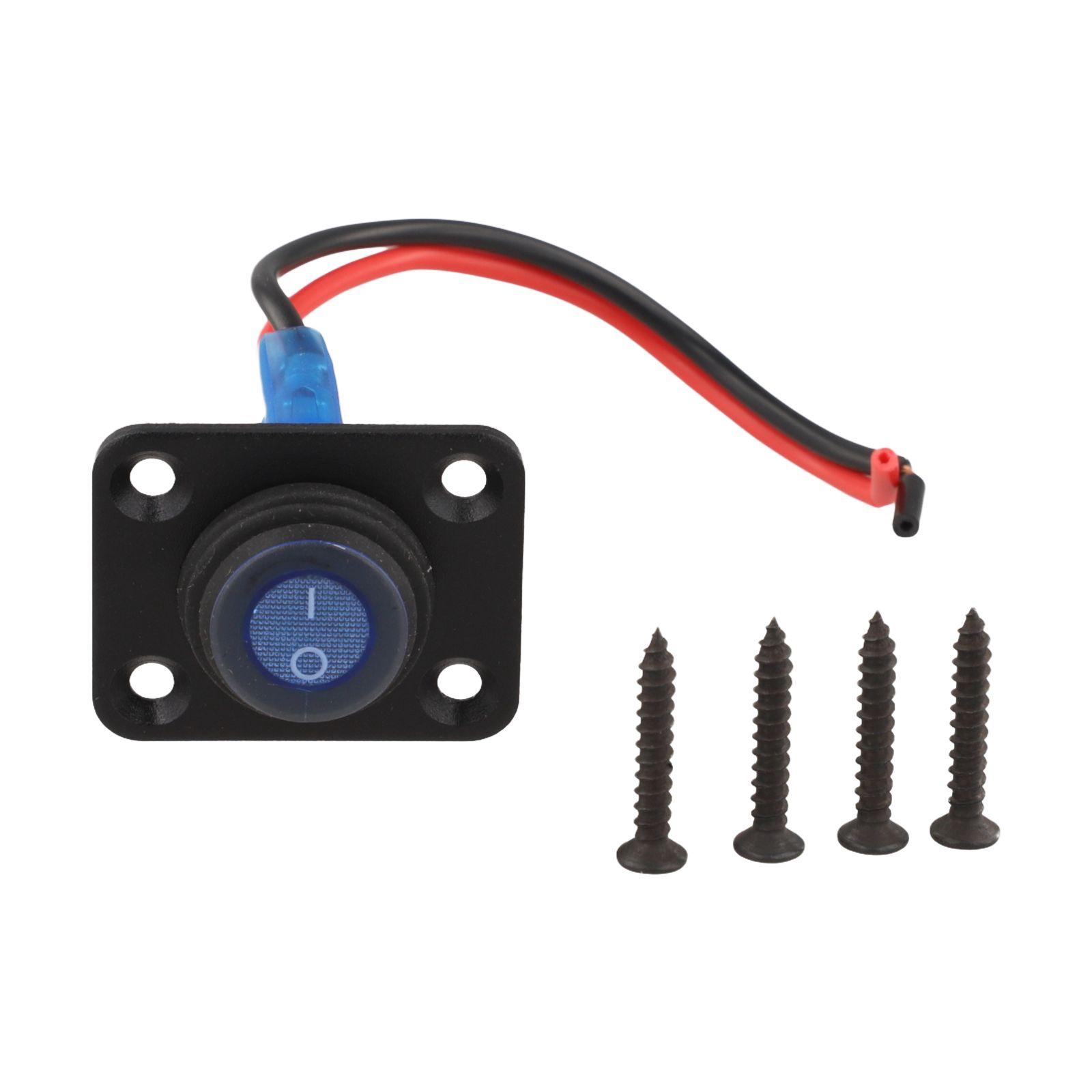 

12V Waterproof LED For Toggle Switch Panel for Marine Boat RV and Car with IP67 Rated Dust and Water Protection