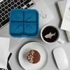 3D Shark Whiskey Ice Mold Cute Easy Release Silicone Tray Shaper Mould for Water Drinking Animal Shape Kitchen Ice Cream Molds