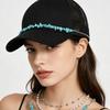 3pcs/Set Detachable Cap Charms Zinc Zinc Alloy Stainless Steel Rolo Chain Hip Hop DIY Hat Chain  Themed Events