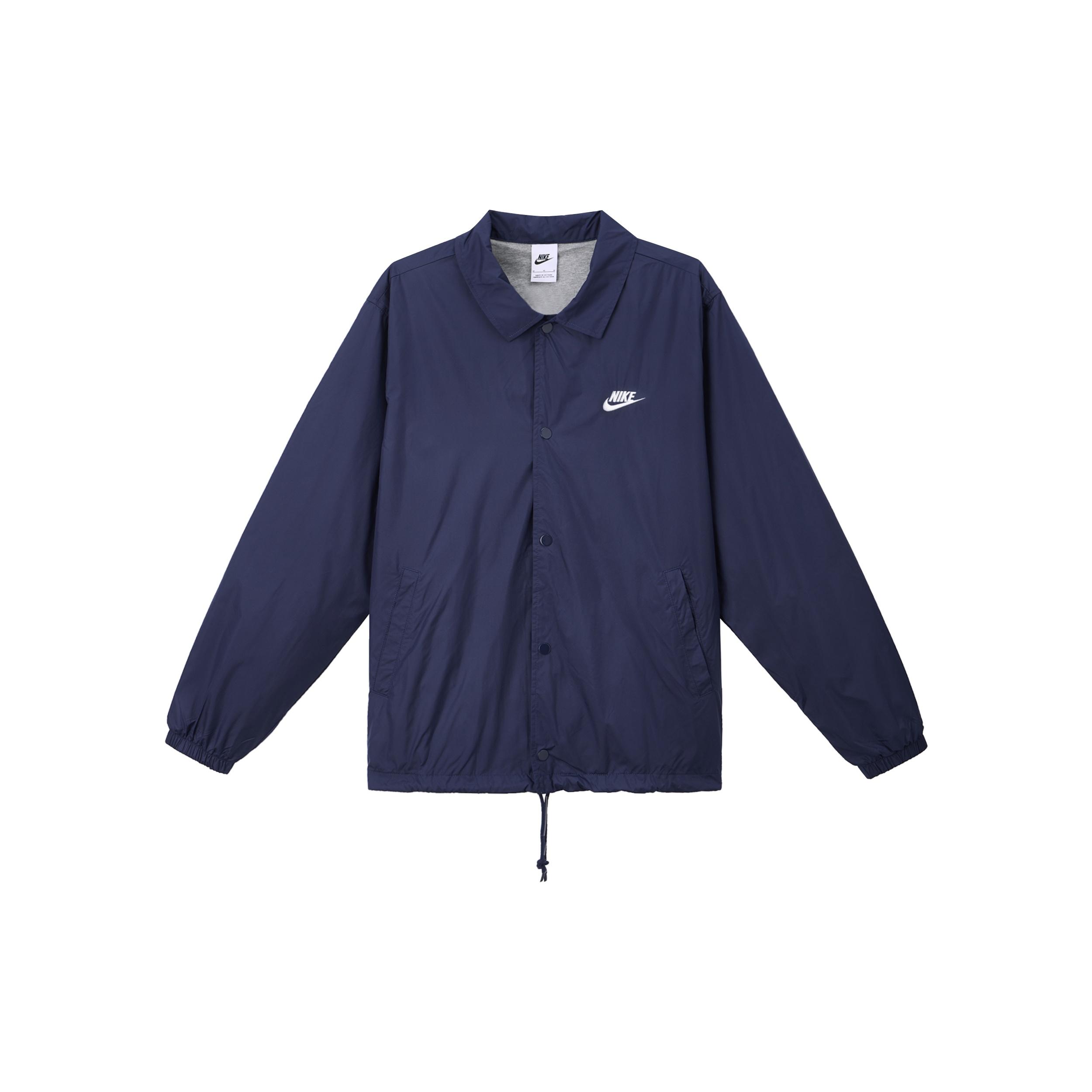 Nike Club Men s Coach Jacket Navy Blue FN3317-410 XL