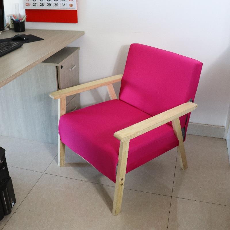 Elastic Single Sofa Cover Solid Universal Wood Chair Cover High Stretch Hotel Living Room Furniture Arm Chair Protector Cover