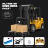 Non-Toxic Remote Control Forklift Truck Rc Car Electric Crane Spray Acousto-Optic Engineering Vehicles Toys For Children Child Birthday Gifts