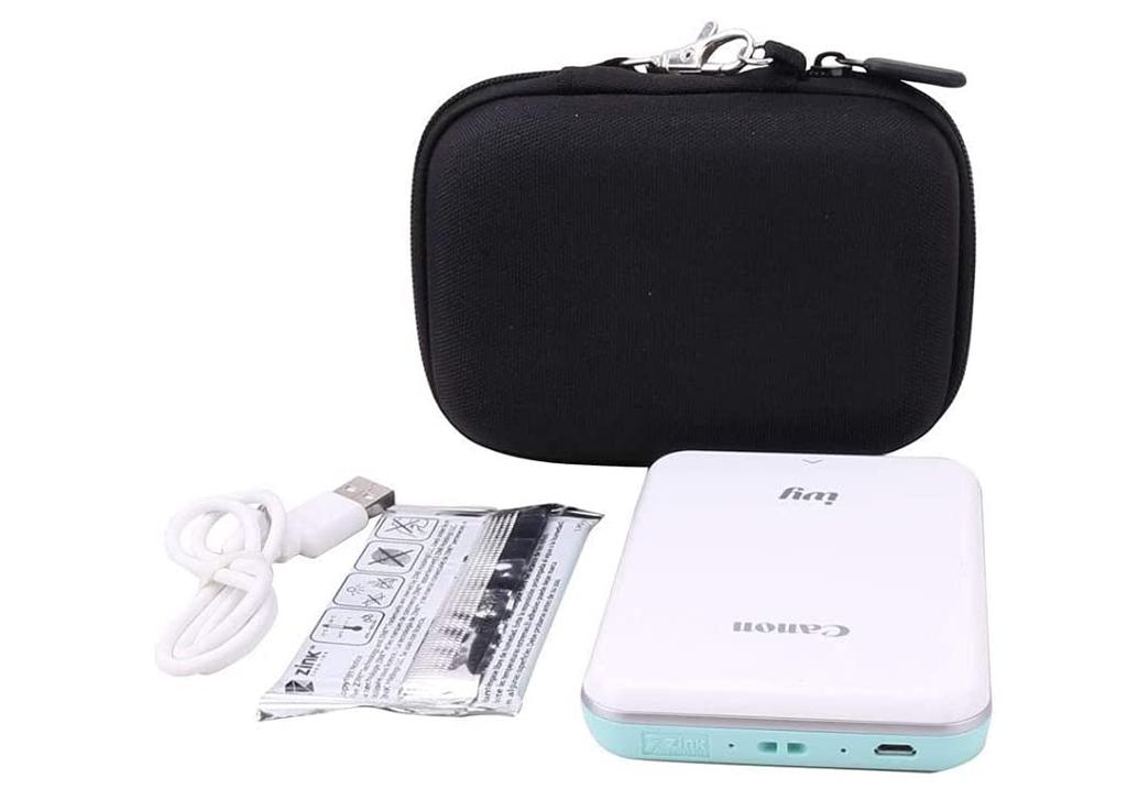 Canon Smartphone Printer iNSPiC PV-123-GD Storage Case - WERJIA (Black)