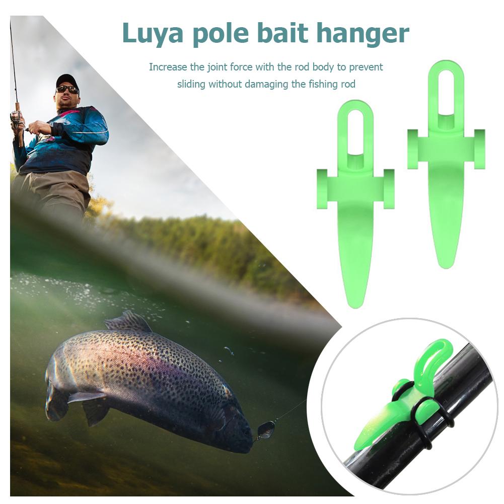 Buy 2pcs Fishing Rod Hook Keeper for Bait Lure Jig Hooks Safety Keeping