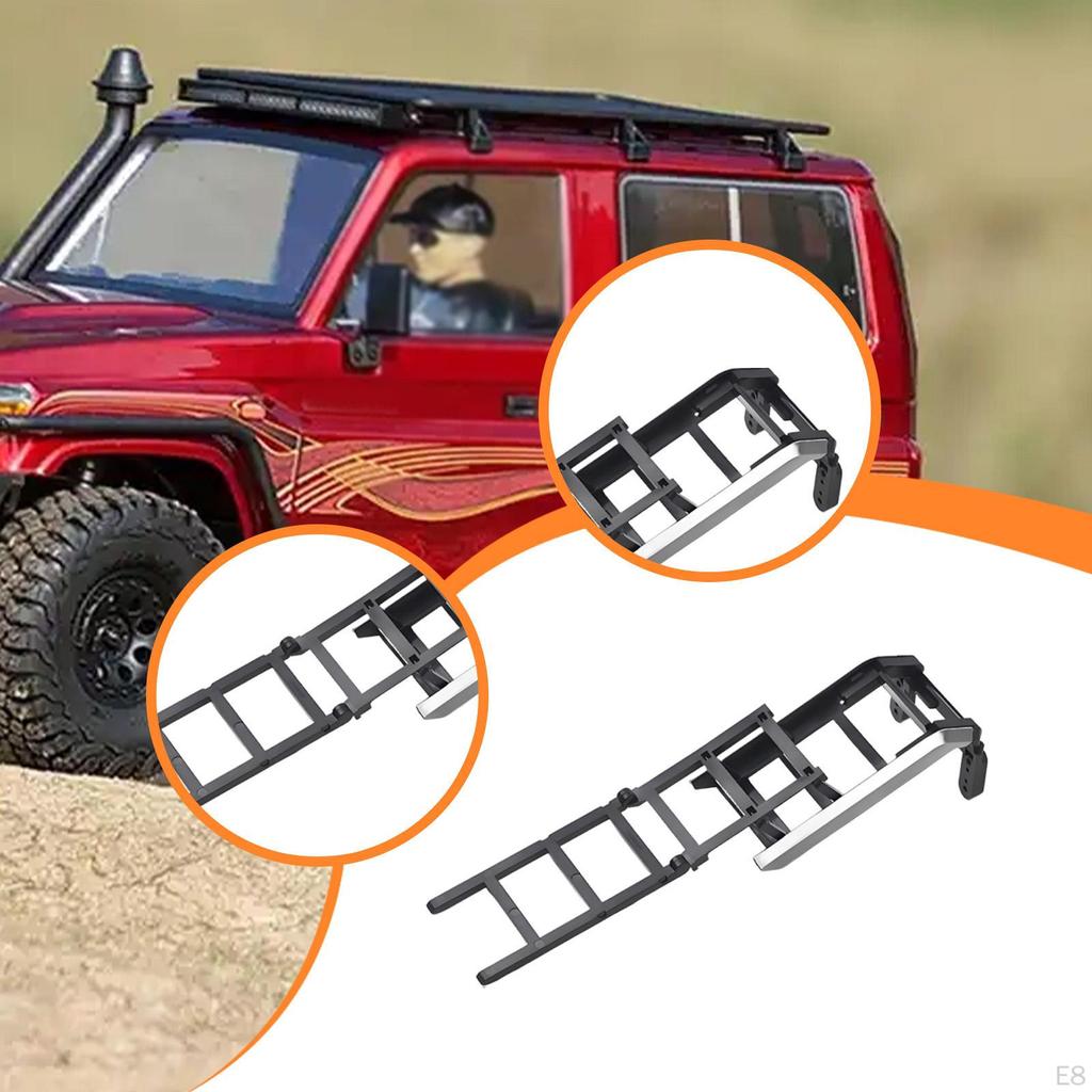 1/10 RC Crawler Car Ladder Stairs Accessories Simulation,DIY Decoration,Upgrade Part Side Window