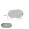 Oval Tray Silicone Molds Epoxy Resin Trinket Container Concrete Jewelry Plate Candle Holder Rolling Tray Molds for Craft