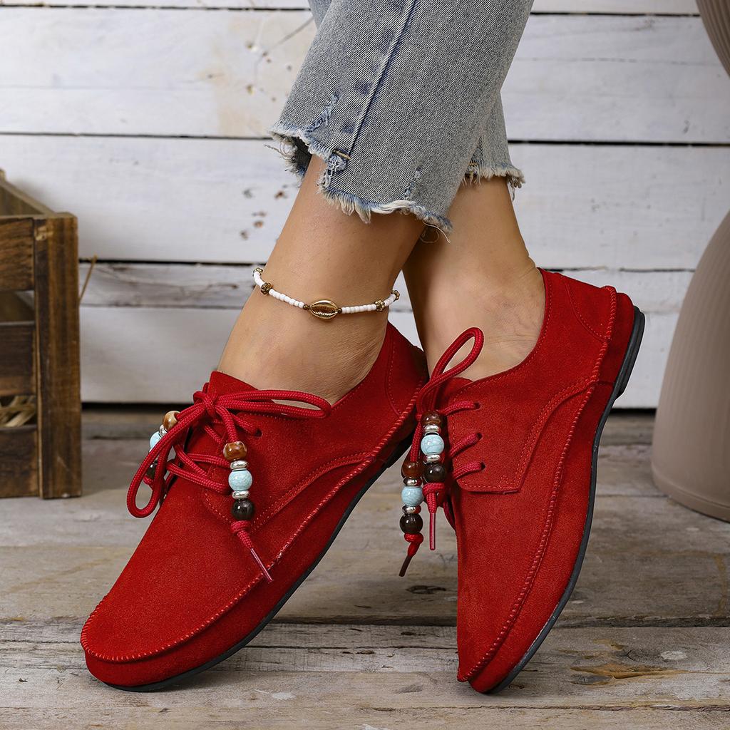 Foreign Trade Large Size New Retro Tassel All-inclusive Birkenstocks Spring and Autumn New Flat-bottomed Doudou Loafers
