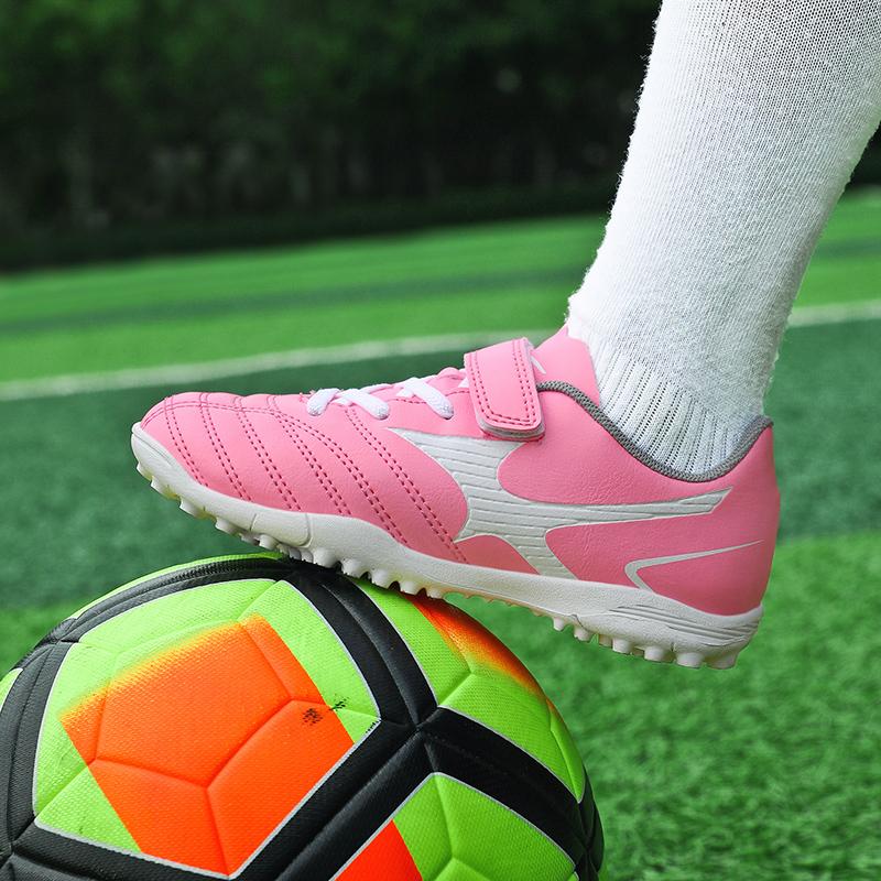 Junior Soccer Shoes for Kids Teenagers Children Soccer Cleats Football Shoes Boys Grils Sneakers Sports Training Shoes