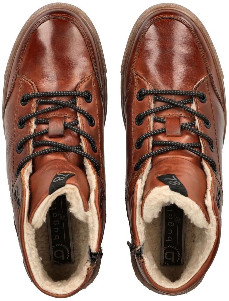 Bugatti Lace-up Boots In Dark Brown 21083993