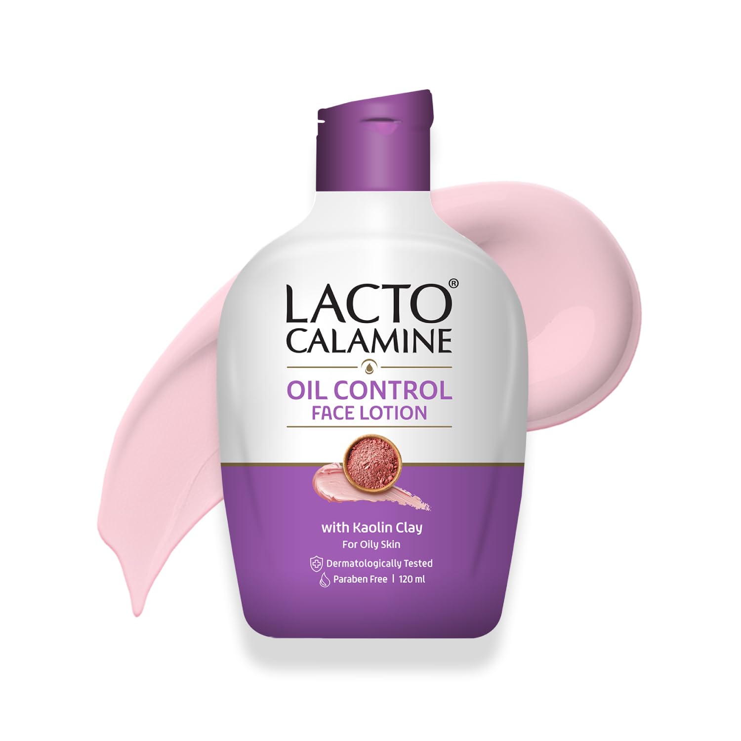 

Лосьон для лица Lacto Calamine 120 мл Ежедневное увлажняющее средство для жирной кожи Контроль жирности Легкий уход за лицом и телом Каолиновая глина, Глицерин и Оксид цинка
