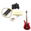 Single Coil Pickups Neck and Bridge Replacement Accessory Set Compatible with LP Style Electric Guitar for Guitar Parts