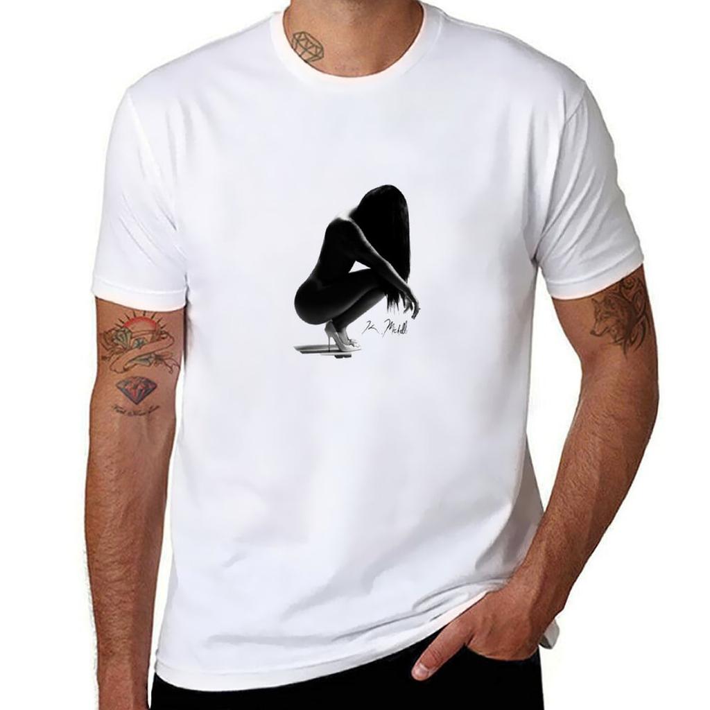 K Michelle Tshirt Nonshrink Basic Cotton Tshirt