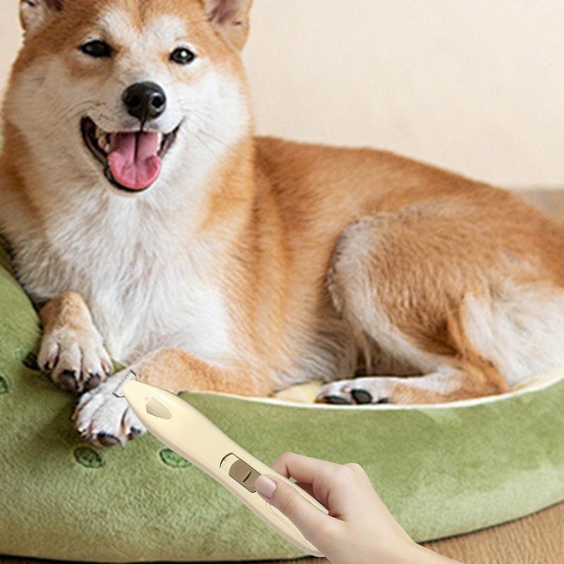 Dog Paw Trimmer For Grooming Dog Paw Pad Trimmer Cordless Shaver Brush Low-Noise Rechargeable Ergonomic For Precise Grooming