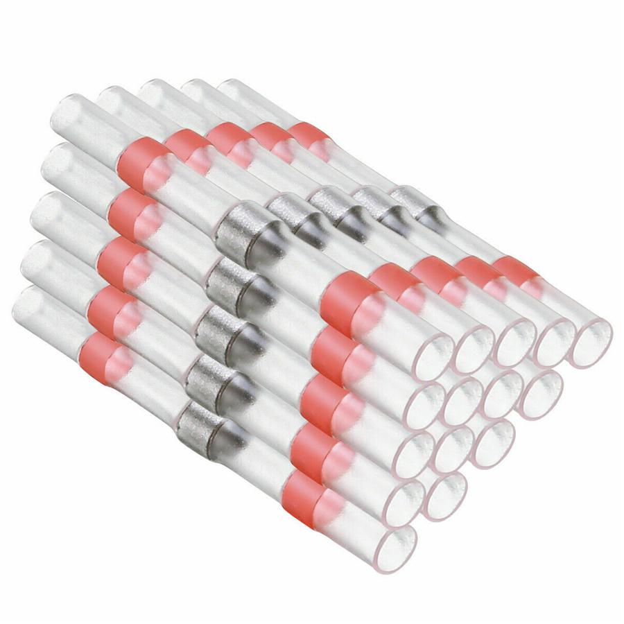 400Pcs Boxed Waterproof Solder Seal Heat Shrink Wire Butt Terminal Connector Set